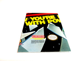 Nintendo 1989 Power Pad Games NES Insert Poster Now Your Playing With Power