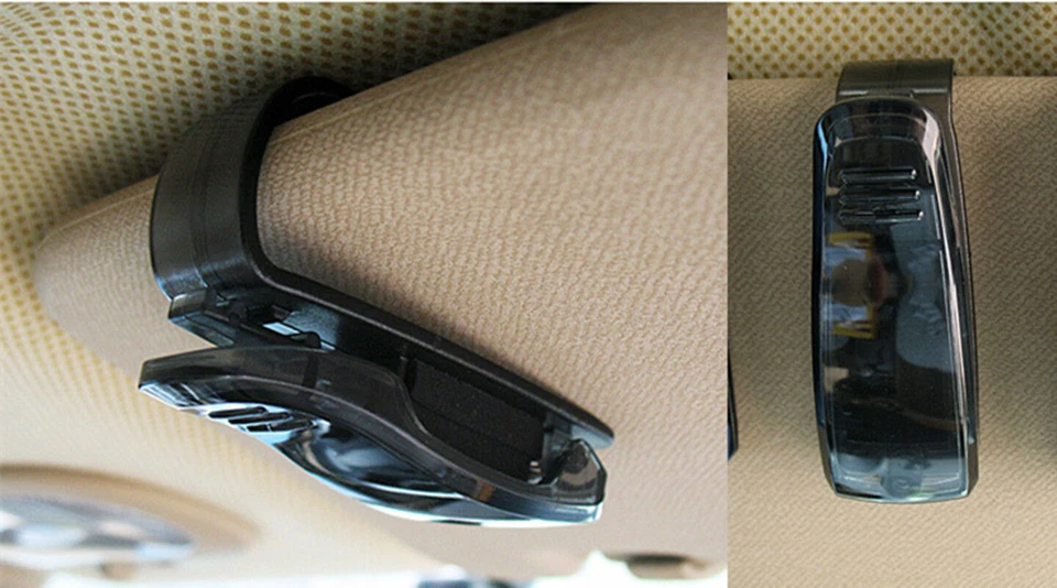 PAAR SONNENBRILLEN CLIP AUTOZUBEHÖR SONNENBRILLEN CLIP KARTENHALTER BRILLEN CLIP - Bild 4 von 4