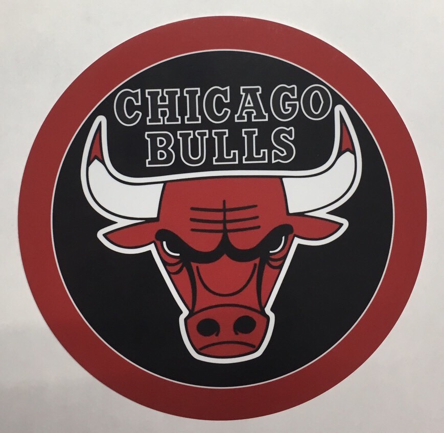Chicago Bulls Round Metal Sign | eBay