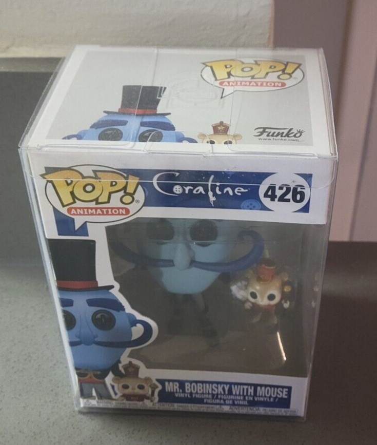Películas Funko Pop Coraline - Mr. Bobinsky Con Ratón 426