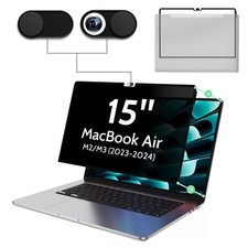 Privacy Screen for MacBook Air 15 Inch M2/M3 2023-2024 -A2941 A3114, Anti Blu...