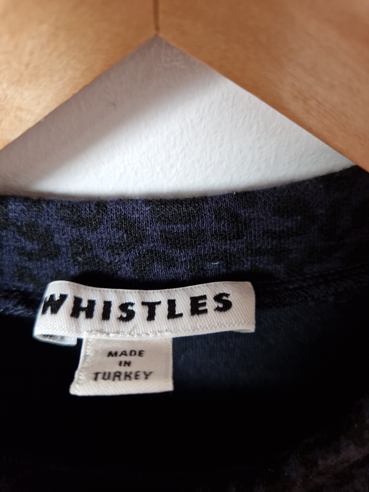 Whistles Animal Print Midi Stretchy Jumper Dress Size 10 eBay