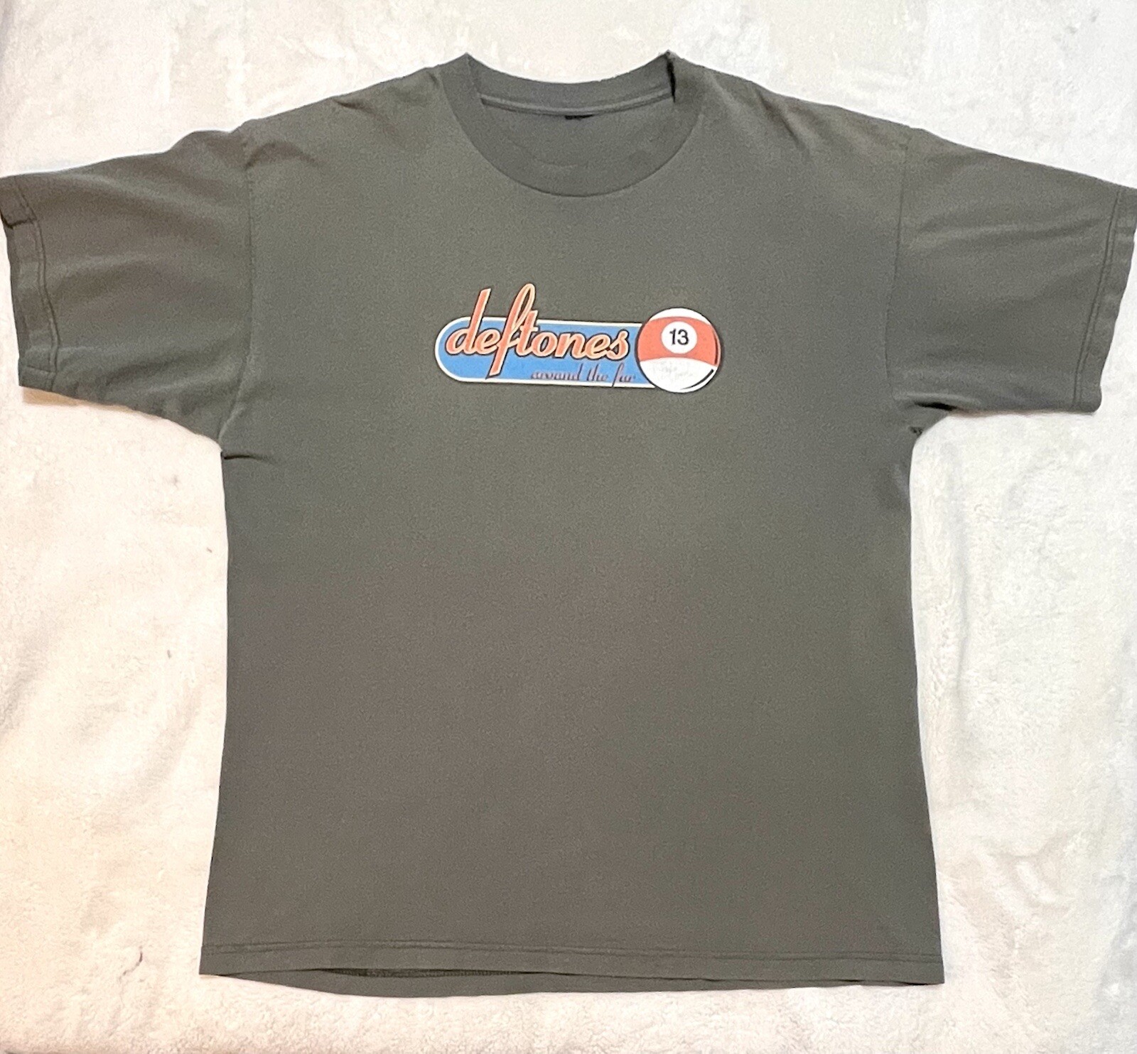 deftones 13 ball shirt