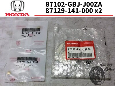 HONDA Original C90 C70 C50 Little Super Cub Front Leg Shield Emblem 2 Stück N...