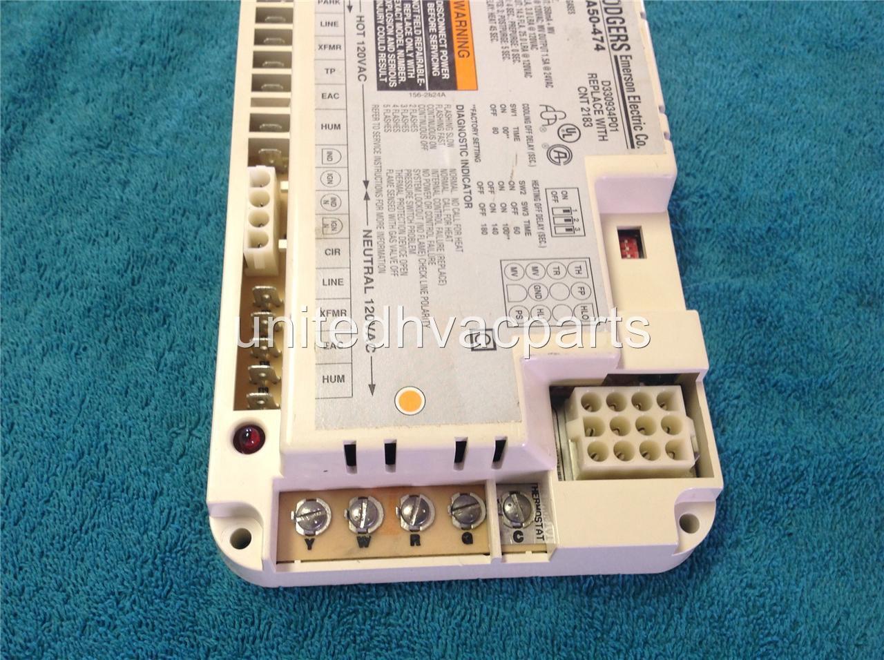 White Rodgers 50A50474 Trane American Standard CNT 2183 Circuit