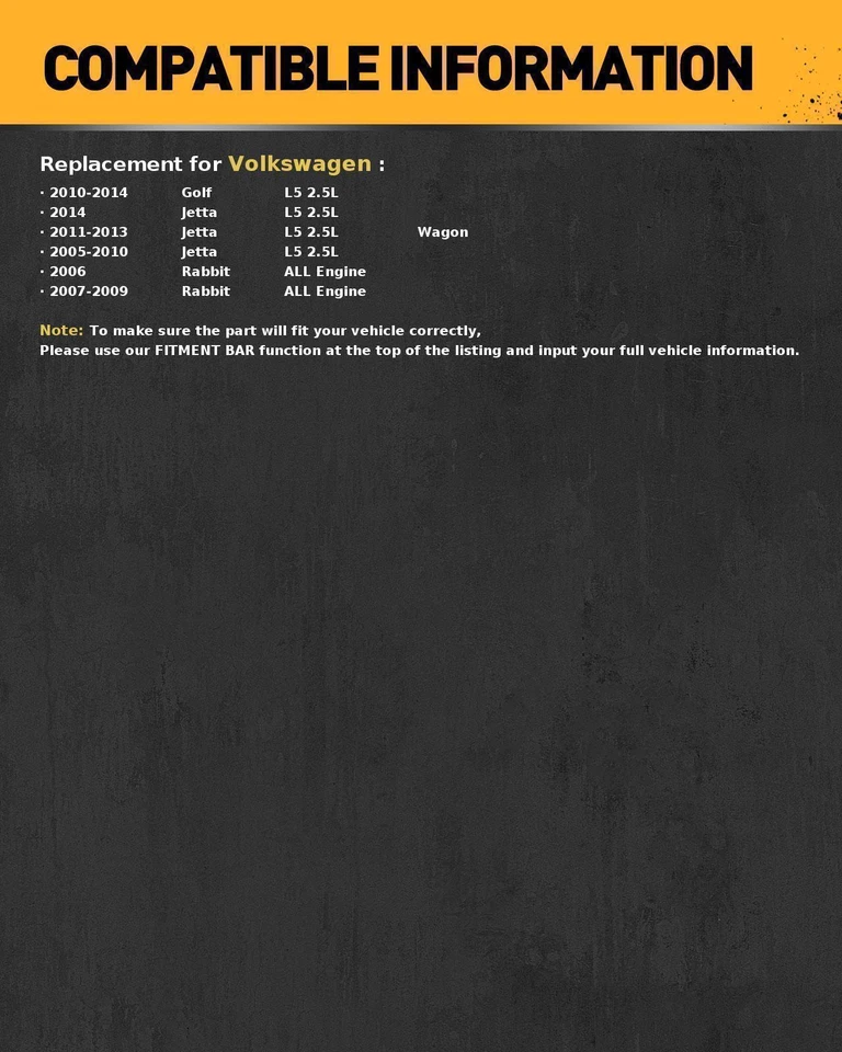 KAC Alternator For 2005-2014 Volkswagen Jetta 2.5L 2006-2009 Volkswagen Rabbit - Image 3 of 4