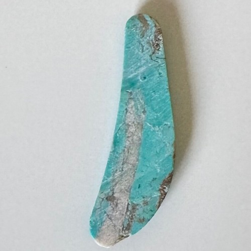 TYRONE TURQUOISE CABOCHON VINTAGE - Picture 2 of 2