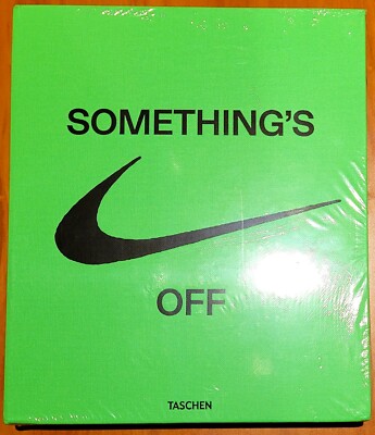 Nike Icons Something's Off Virgil Abloh Tashchen HARDCOVER NEW SEALED.