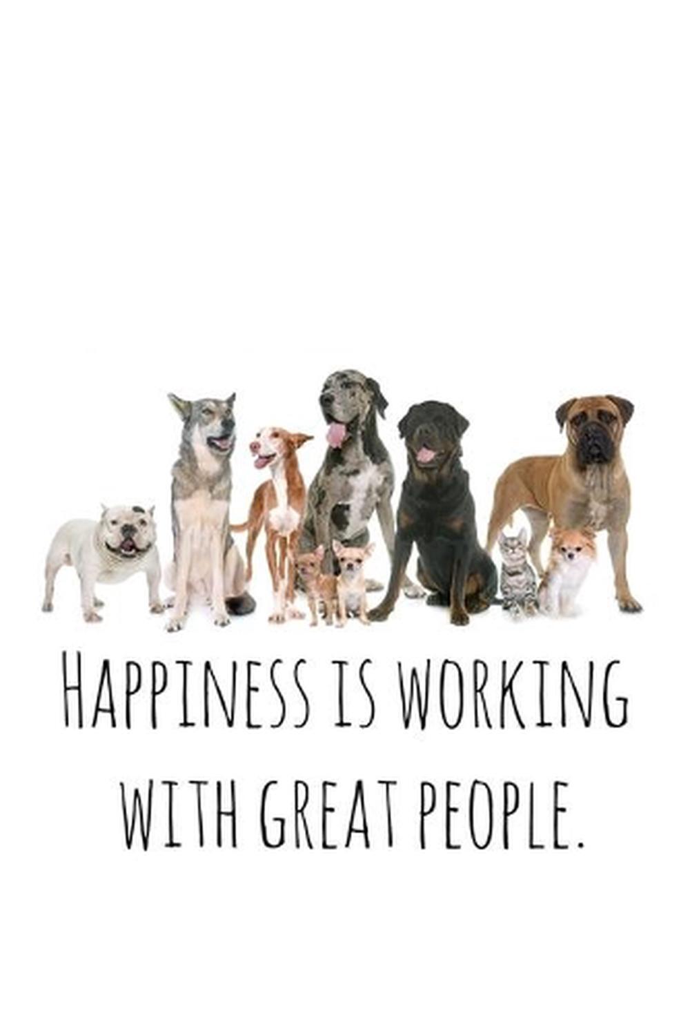 Happiness is working with great people.: Perfect goodbye gift for coworker that