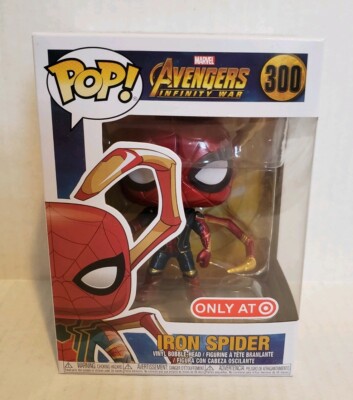 Funko Pop #300 Avengers: Infinity War Iron Spider With Legs Target Exclusive | eBay