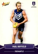 2013 FREMANTLE DOCKERS AFL Card PAUL DUFFIELD Champions