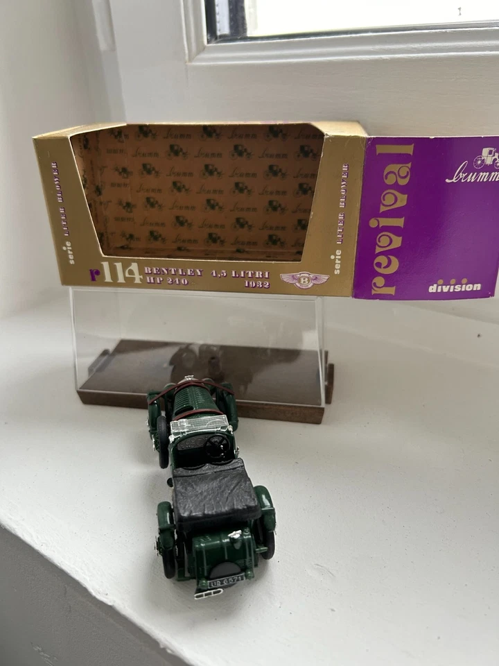  Brumm serie ORO N° 114 Bentley 4.5 Litri HP 240 1932 1/43 - Photo 4/4