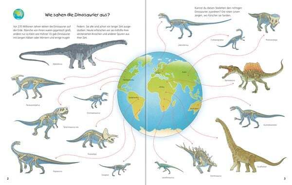 Thumbnail - Dinosaurier Stickerheft