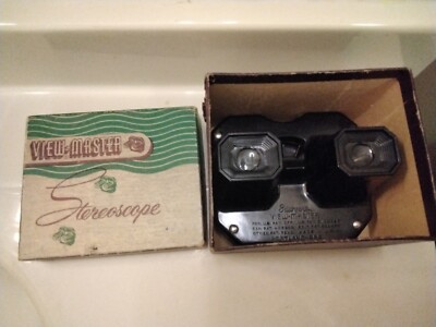 Vintage 1953 Working Sawyer's View Master Stereoscope in Original