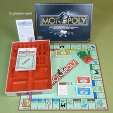 Monopoly - Complete 1A Excellent! Black with Book for 8 Players with 10 Metal Figures