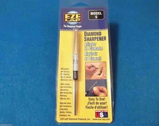 EZE LAP model S Diamond Rod Shirt Pocket Oval and Flat Knife Sharpener EZLS NEW!