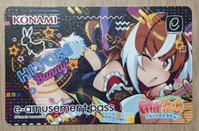 SHIPS FROM USA NEW Konami e-AMUSEMENT PASS Card Mahjong Fight Girl Amusement IC