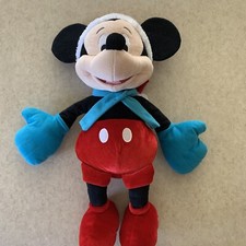 Mickey Mouse Christmas Plush 22  Tall Great Condition