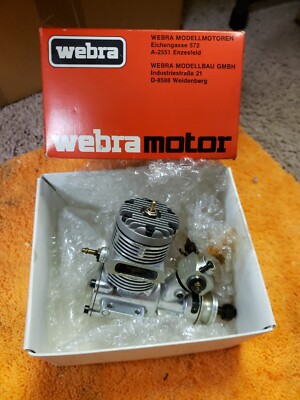 Webra Engine - Webra 40 Silverline RC - New - RP | eBay