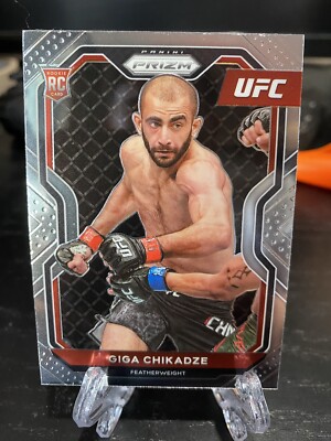 Giga Chikadze 2021 Panini Prizm UFC Card #72 (RC) ROOKIE CARD | eBay