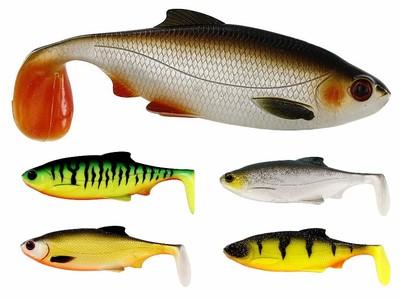 Westin Ricky the Roach SL/ST 14cm 42g Gummiköder Hecht Zander FARBEN