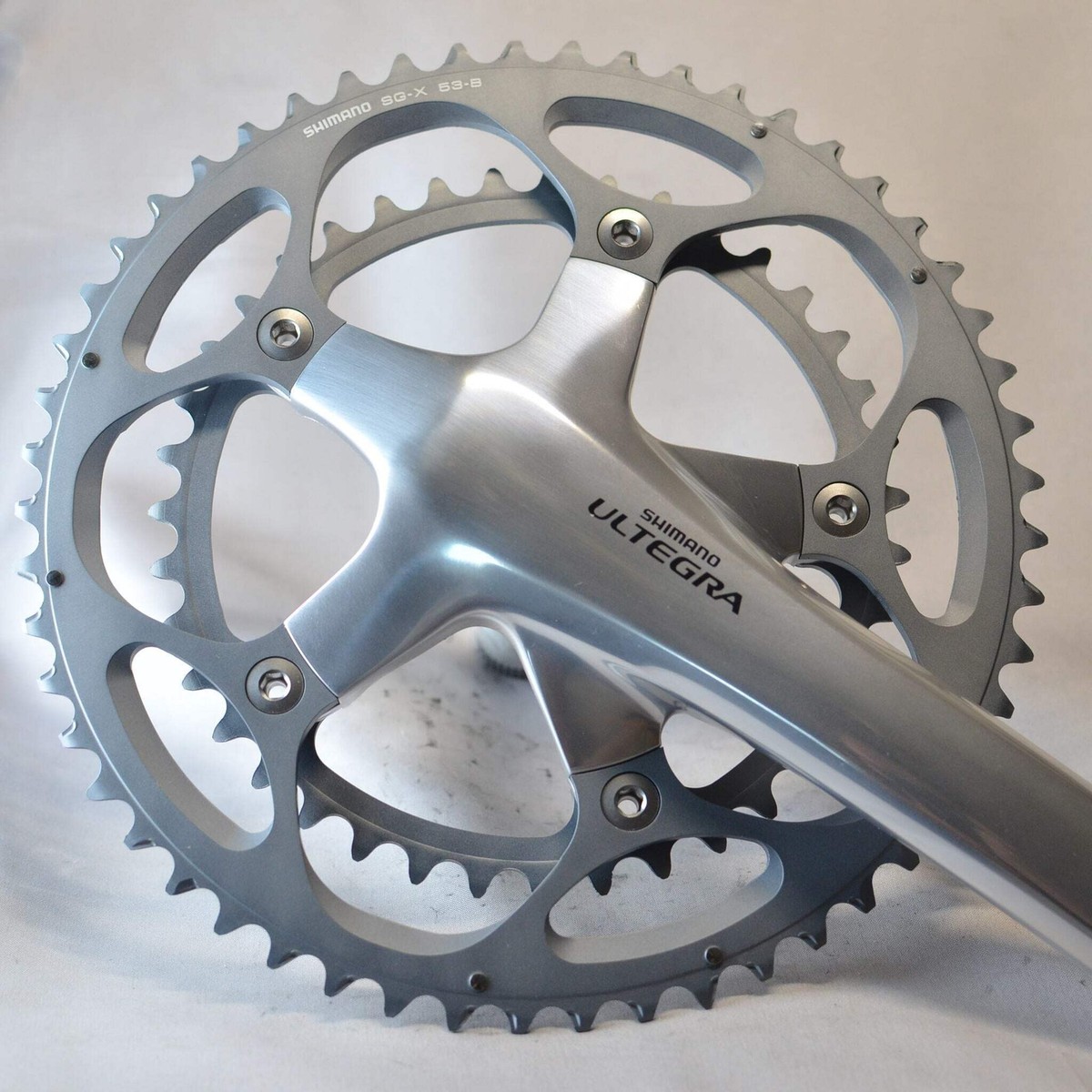 Shimano Ultegra 6600 10 Speed Double Chainset - Silver (FC
