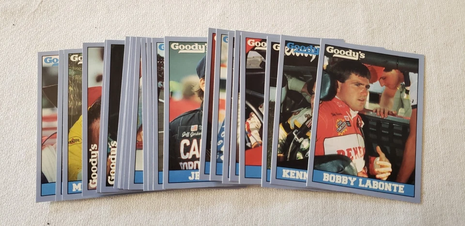 1992 Traks Goody's Invitational COMPLETE Insert Set NASCAR Racing 25 Cards - Image 3 of 3