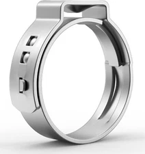 Bates- PEX Cinch Clamp Rings, 5/8", 50 Pack, Stainless Steel, Pex Clamps,...