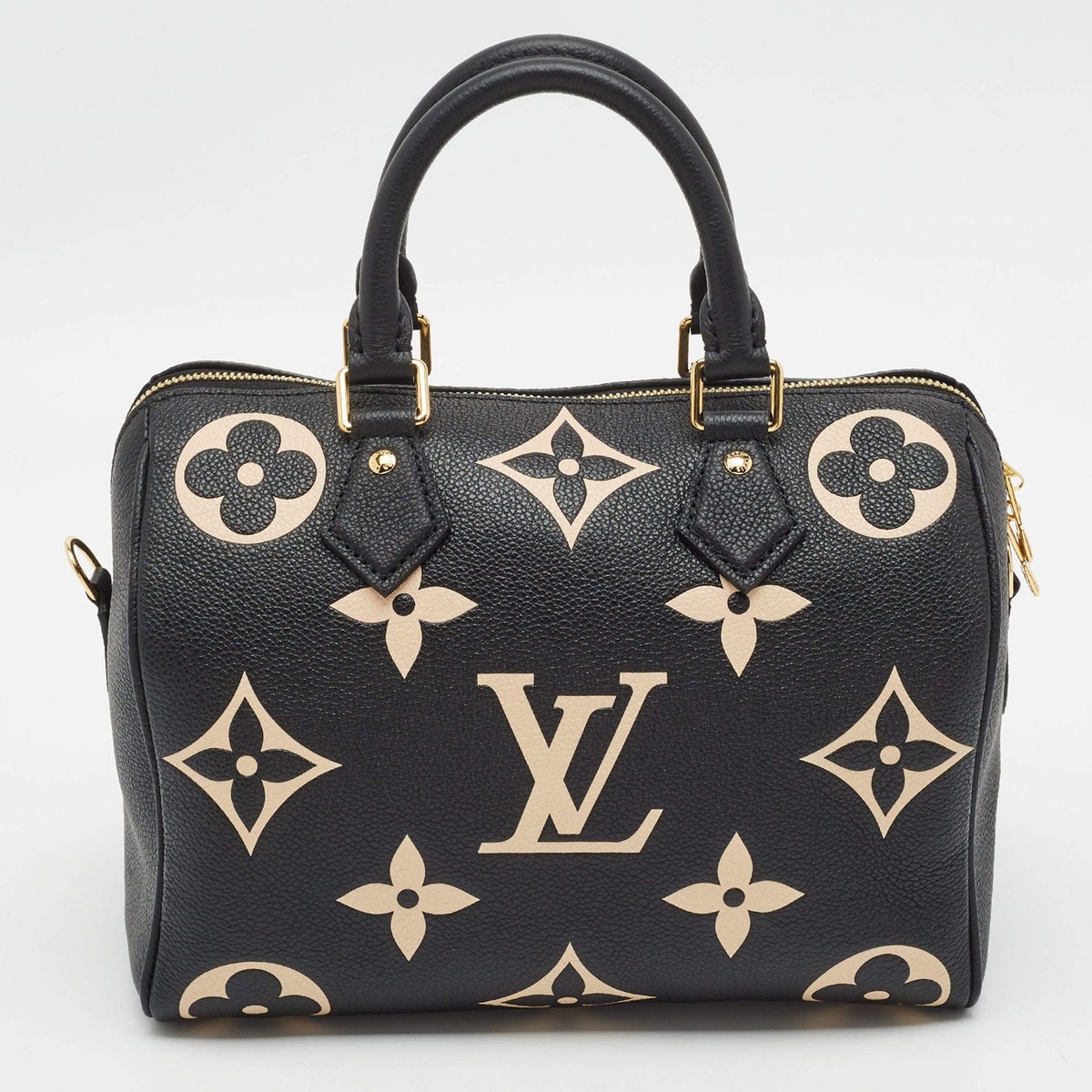 Louis Vuitton Speedy Bandouliere 25 Bicolor Monogram Empreinte