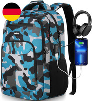 kadilong Schulrucksack Jungen Teenager Schule Schulranzen FüR Uni Studium,Rucksa