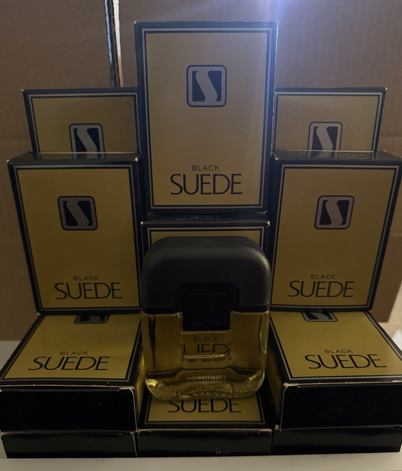 BLACK SUEDE BY Avon 96 ML Cologne Spray 1989 Discontinued New in Box 15-pack