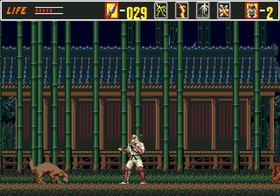 The Revenge Of Shinobi - Sega Genesis Game