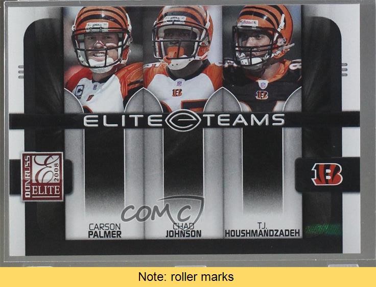 2008 Donruss Elite Teams Black 277/800 Carson Palmer Chad Johnson #ET-3 READ 0b3