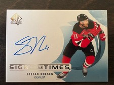 2024-25 SP Authentic Sign Of The Times Stefan Noesen Auto (GabVer)