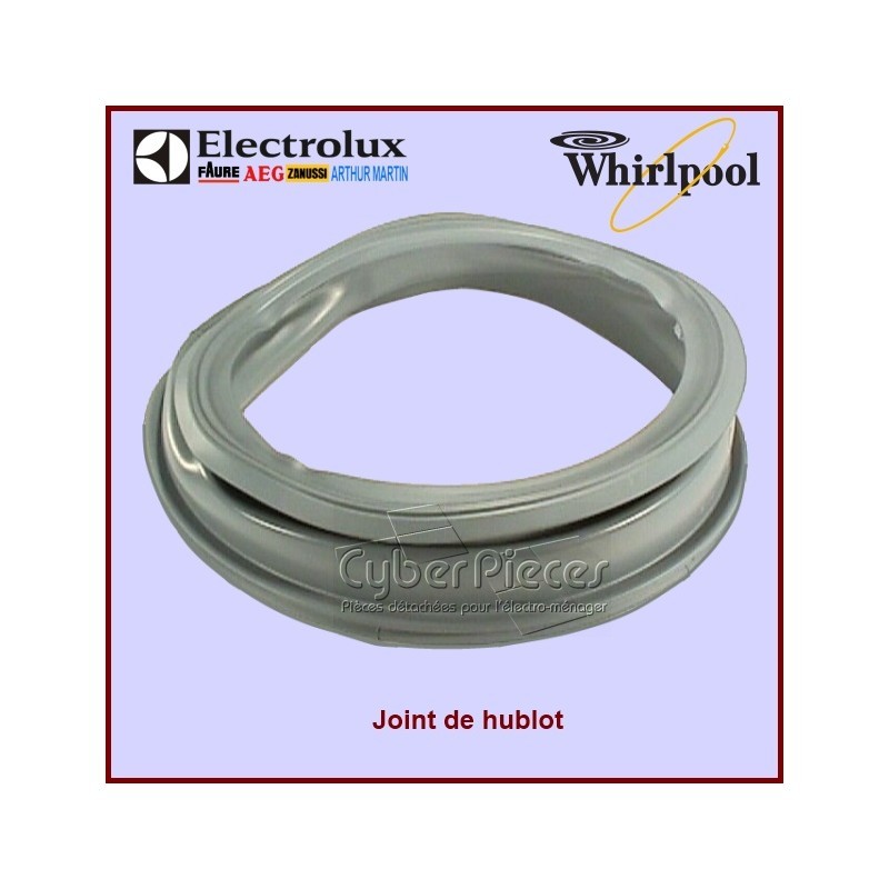 Manchette de hublot Electrolux 311918012007 joint soufflet de rechange