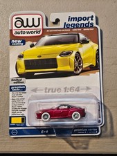 AW AUTO WORLD ULTRA RED CHASE 1:64 2023 NISSAN Z IMPORT LEGENDS NIP