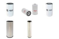Filterdienst Kit FüR Nh W130 B Luft ÖL Kraftstoff Mit / 667 Ta / Edb Motor