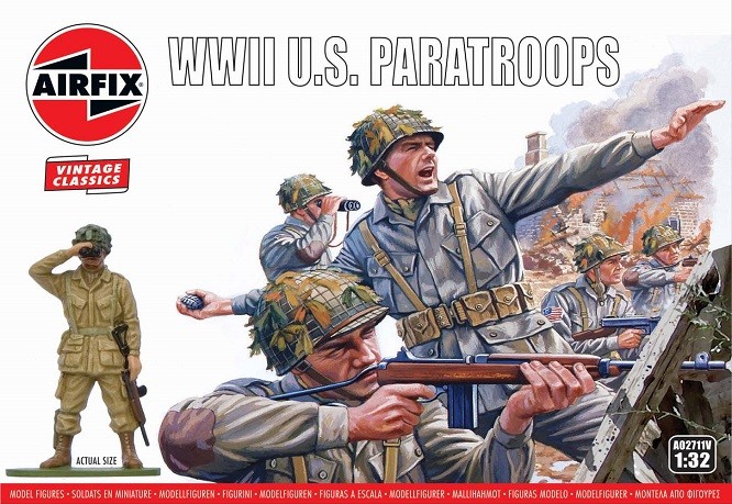 Airfix A02711V - 1/32 WWII U.S. Paratroops - New