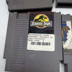 Nintendo NES Game Lot of 6: Jeopardy, Home Alone, Tetris, Jurassic Park