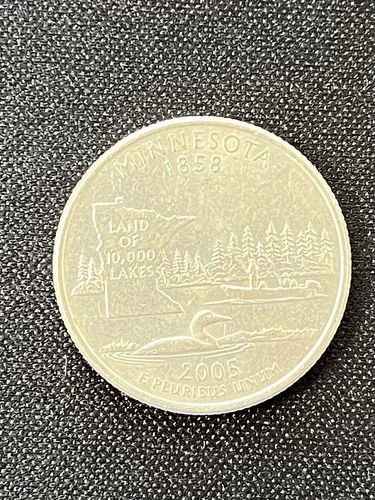 2005-D 50 State Quarters Minnesota — photo from the most recent tracked eBay sale