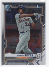 2021 Bowman Chrome Prospects 1st Adinso Reyes Detroit Tigers #BCP-21