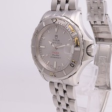 TUDOR Prince Date Hydronaut Automatic Watch 85190P Stainless Steel Silver 3