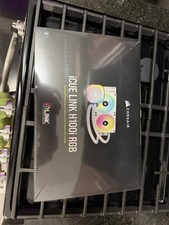 Corsair iCue Link H100i RGB 240mm Liquid CPU Cooler - White SEND OFFERS