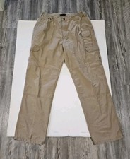 5.11 Tactical Men's 38x34 Cargo Pants Beige Khaki Ripstop Utility Work Trousers