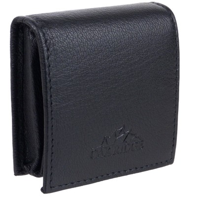 Oakridge Leder Herren Quadratische Taschengröße Münzfach Geldbörse