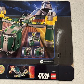 Lego Star Wars 7930 Bounty Hunter Assault Gunship Empty Box