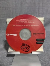 Game Elements by Gemini USB 4-Axis 12-Button Gamepad Software CD PC