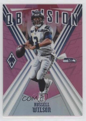 2019 Panini Phoenix QB Vision Pink 157/199 Russell Wilson #10 w1s