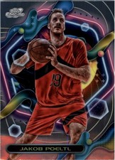 2023-24 Topps Cosmic Chrome #128 Jakob Poeltl - BSK