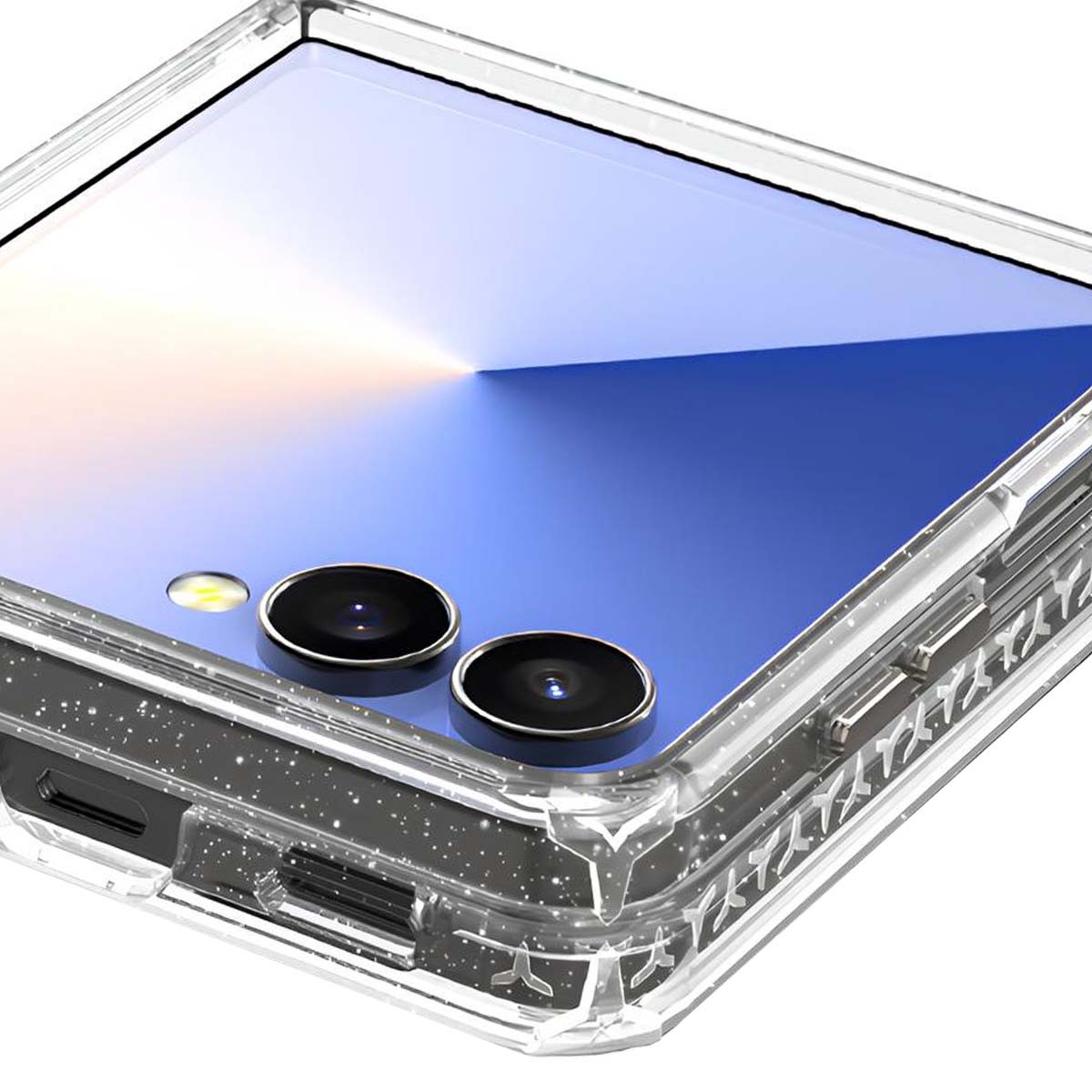 Coque recyclée Galaxy Z Flip 7 Force Case finis les risques de casse